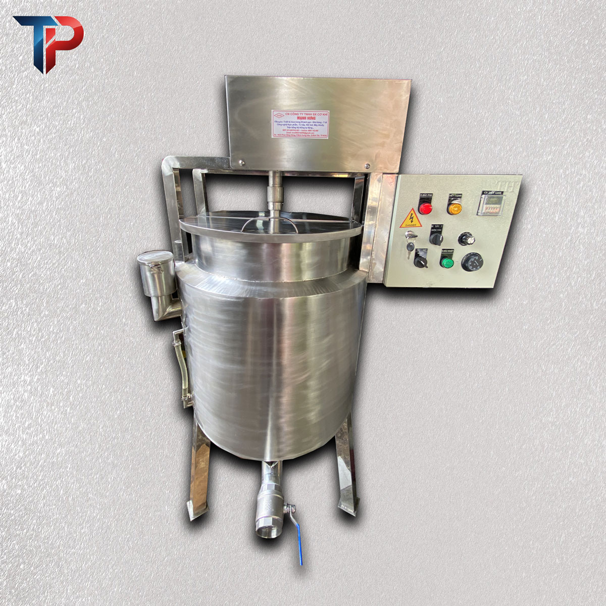 Nồi Nấu Gia Nhiệt 150 Lít Nồi Nấu Gia Nhiệt 150 Lít