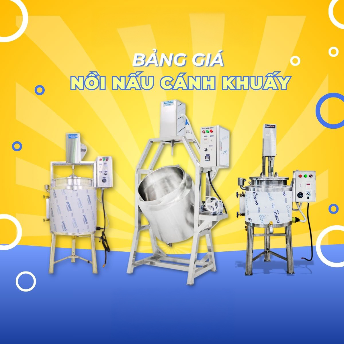 Nồi Nấu Cánh Khuấy Nồi Nấu Cánh Khuấy